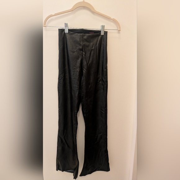 Commando Faux leather Crop Flare Pants - Picture 5 of 8